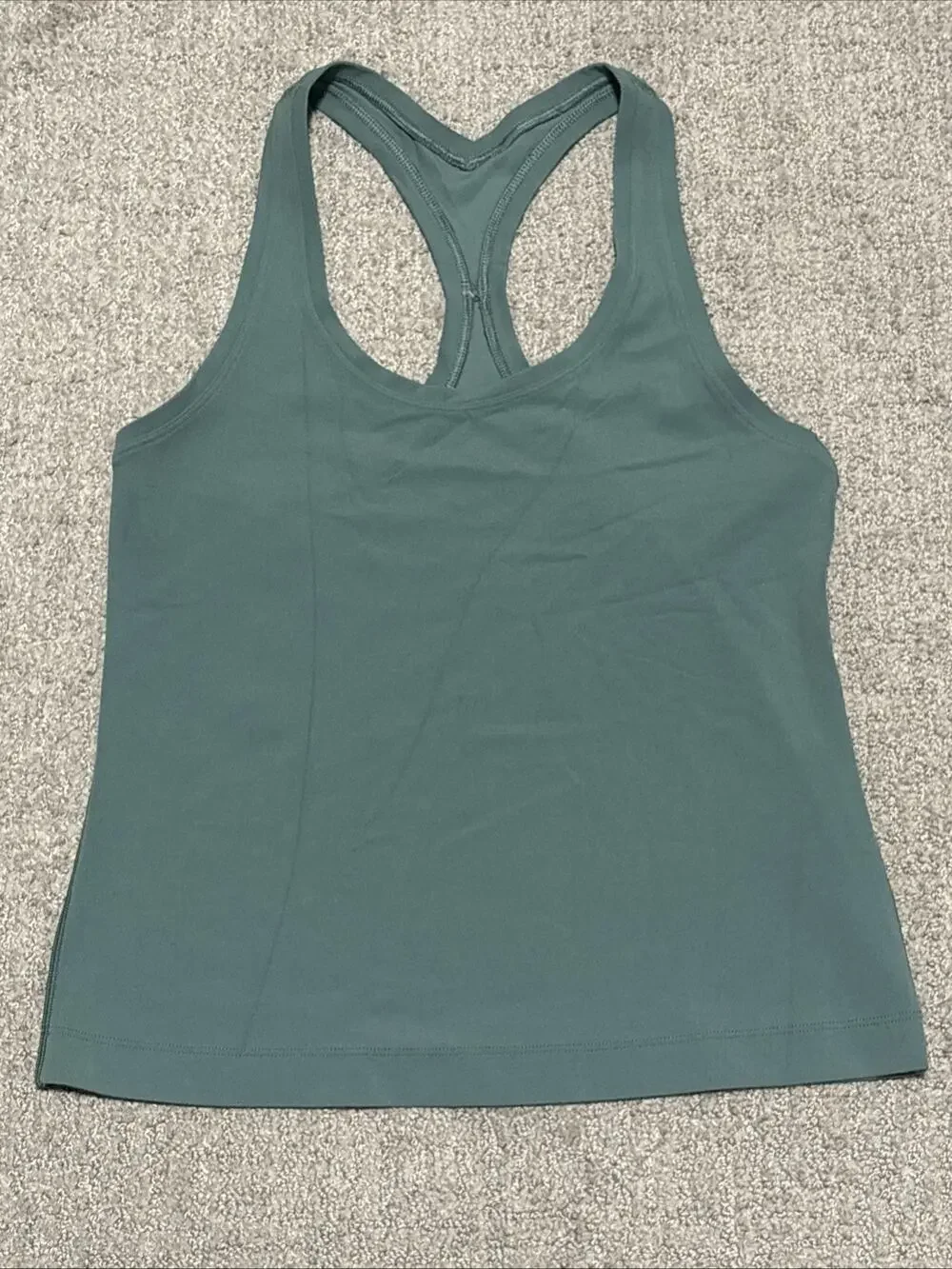 Lululemon Women’s Cool Racerback tank top Shorter Length Size Unknown See Pics